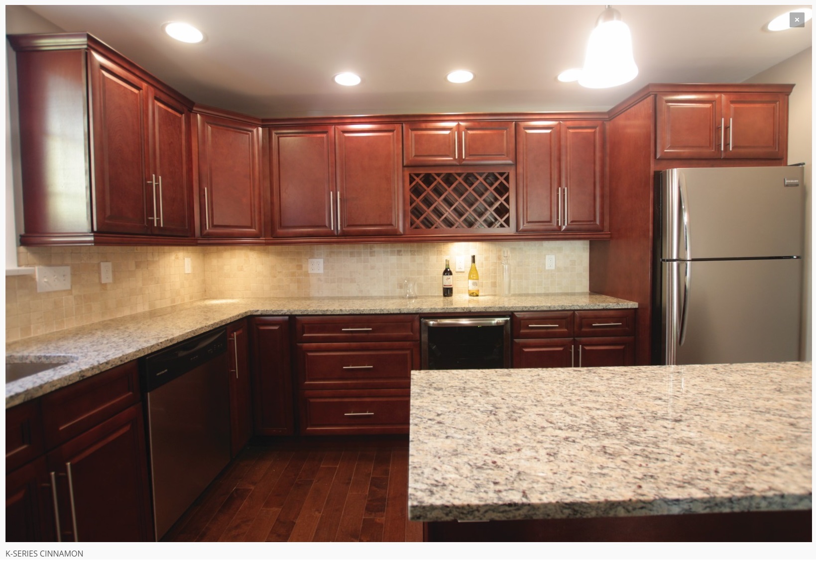 K-Series Cinnamon Glaze 2 - Granite System - Kitchen Countertops ...